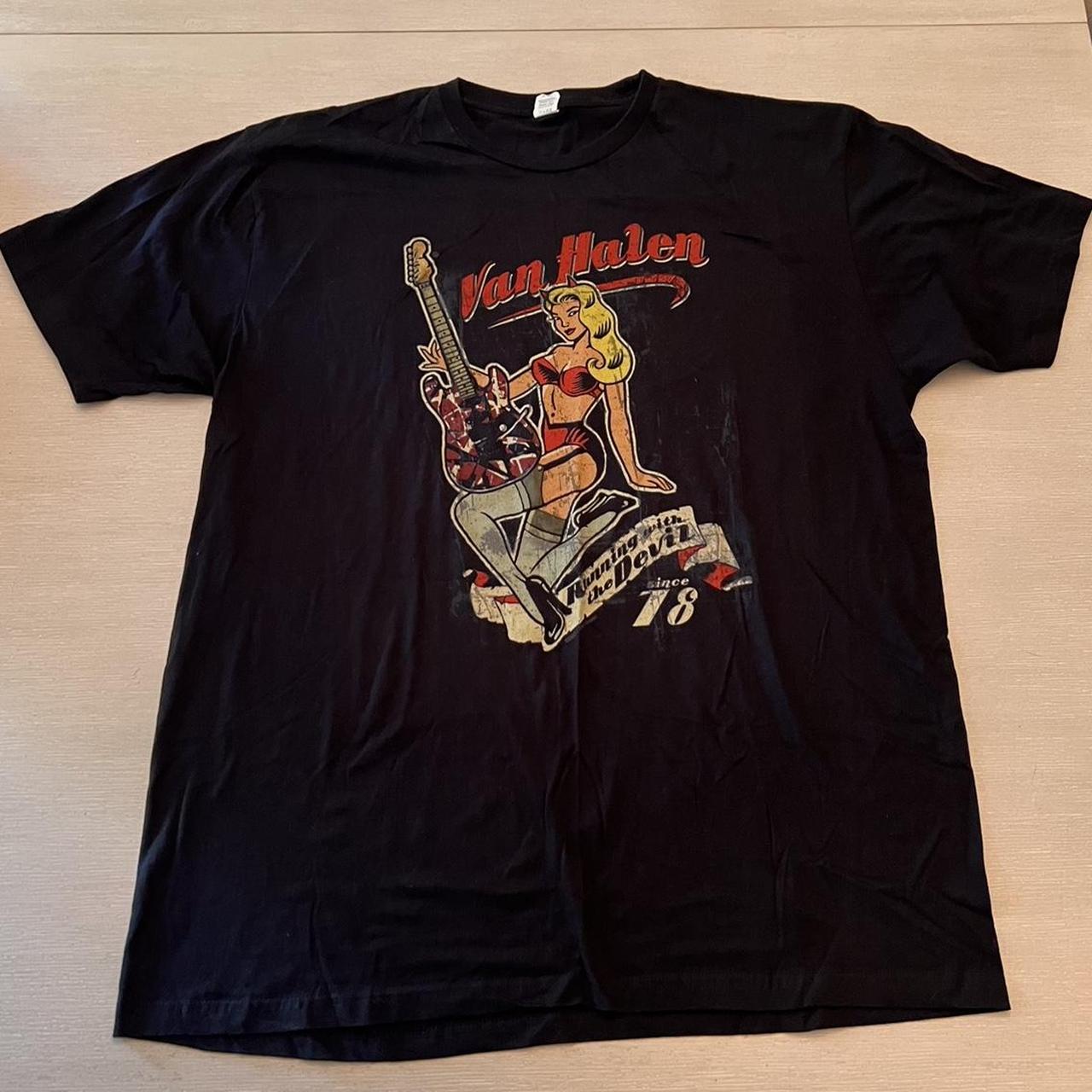 Van Halen T-Shirt Size XXL Running With The Devil | Depop
