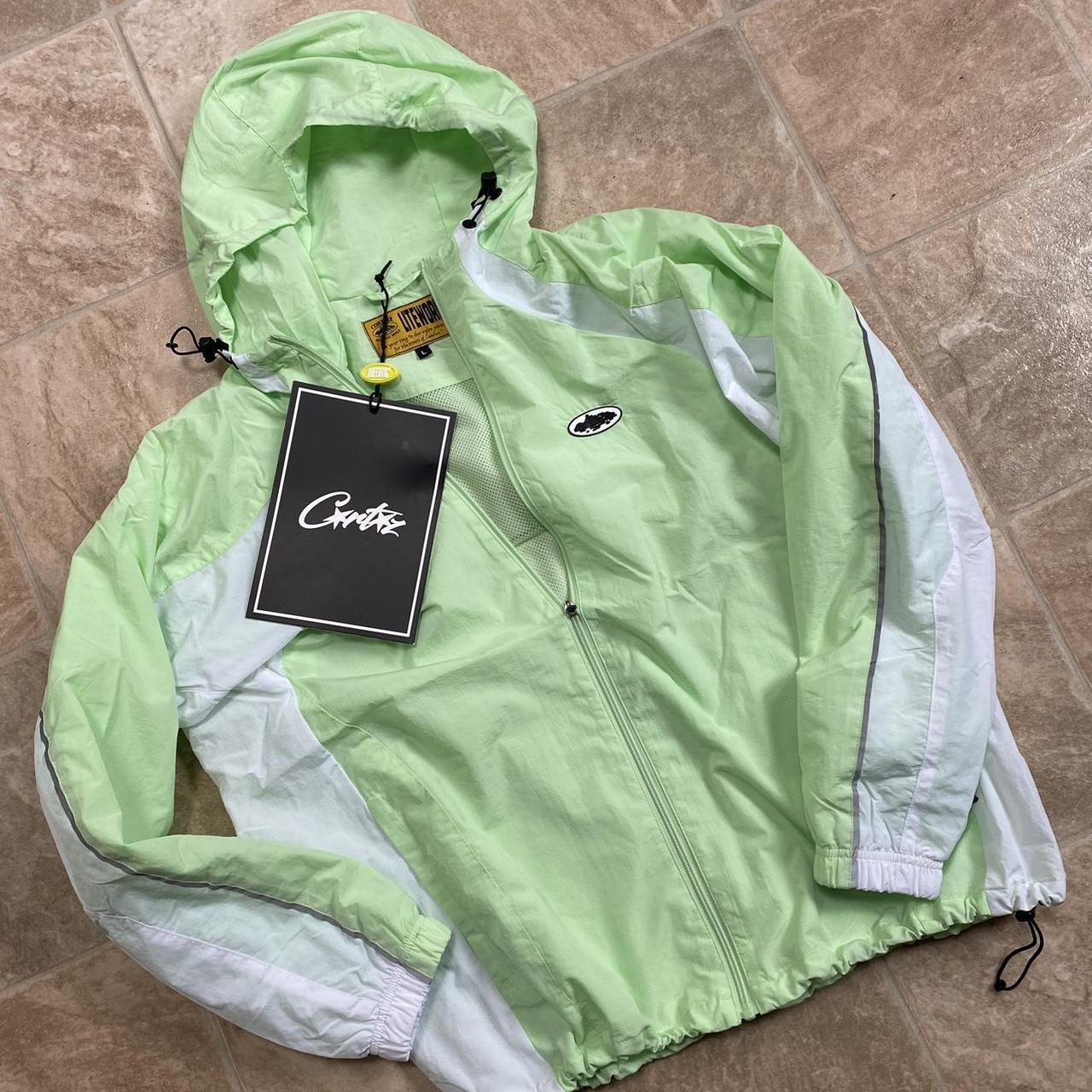 Corteiz Spring Jacket Mint &White size L Brand New | Depop Corteiz Spring Jacket Mint &White size L Brand New | Depop