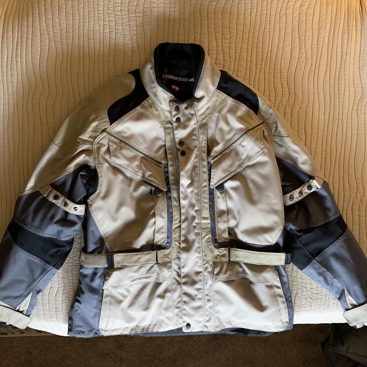 Mens First Gear Motorcycle Jacket top