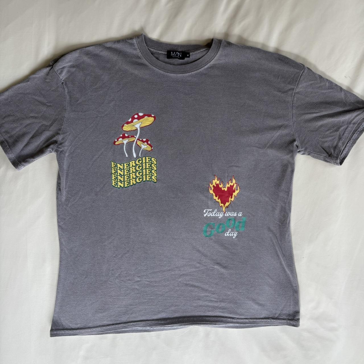 Boohooman washed brown oversized Depop