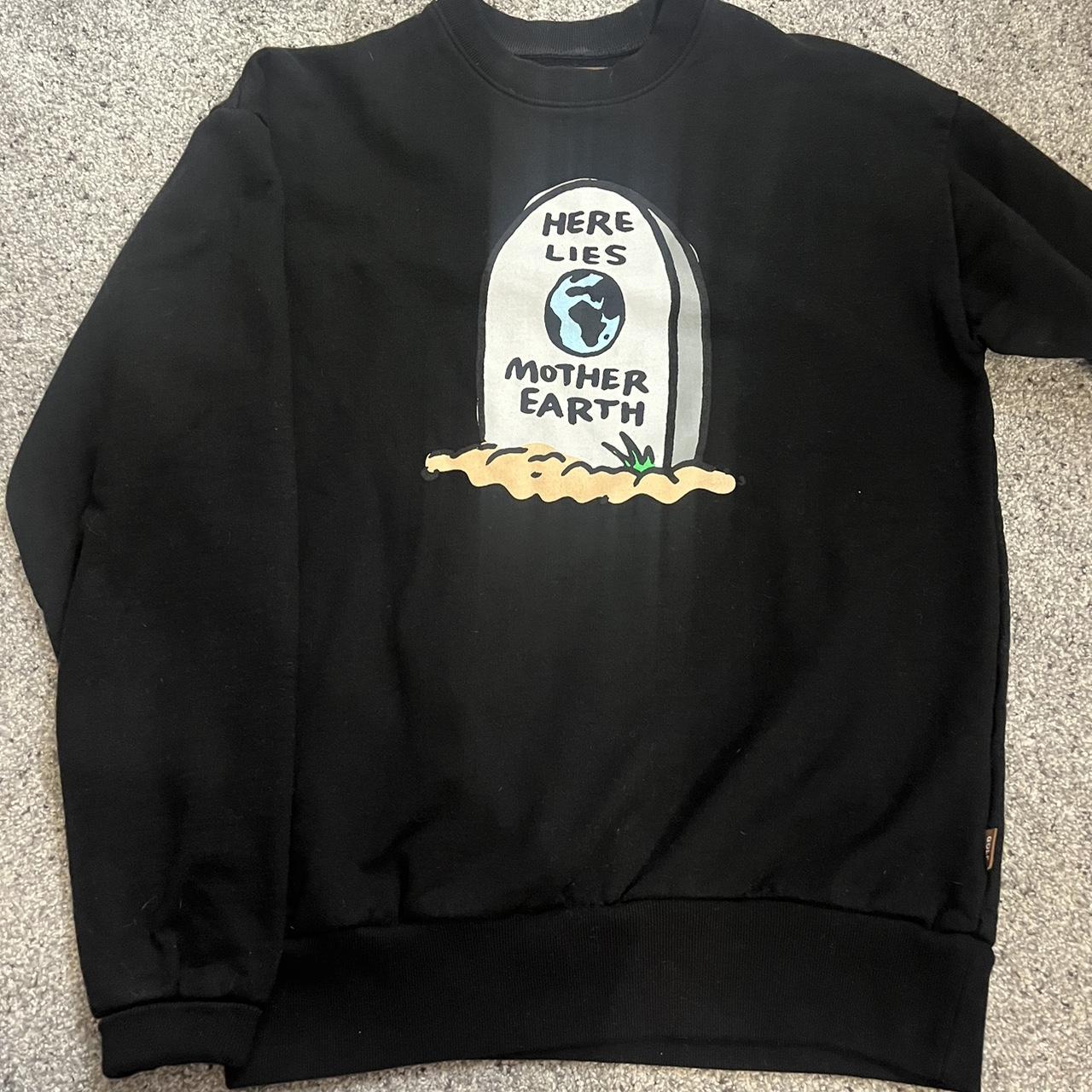 GOLF “Here Lies Mother sold Earth” Crewneck