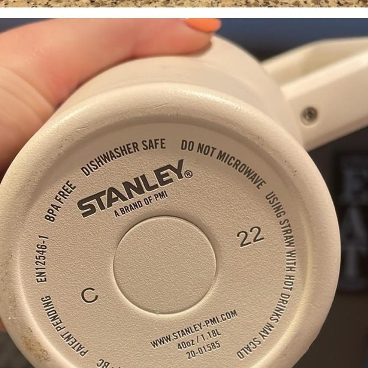 Cream White Stanley cup - Depop