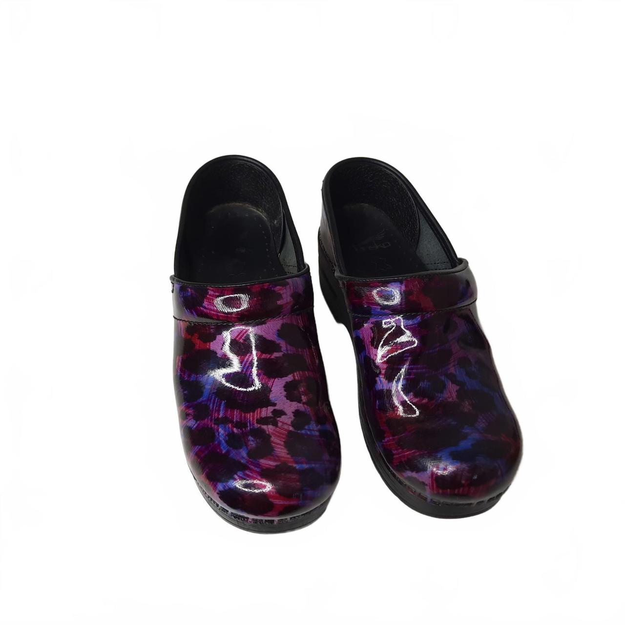 Preloved Women's Mules - Purple/Red – Women's Pat… - image 2