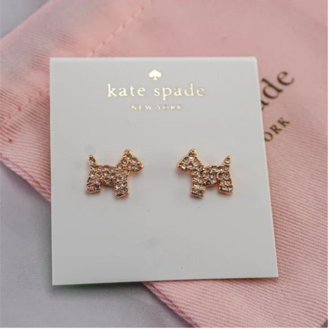 Kate spade dog earrings hotsell