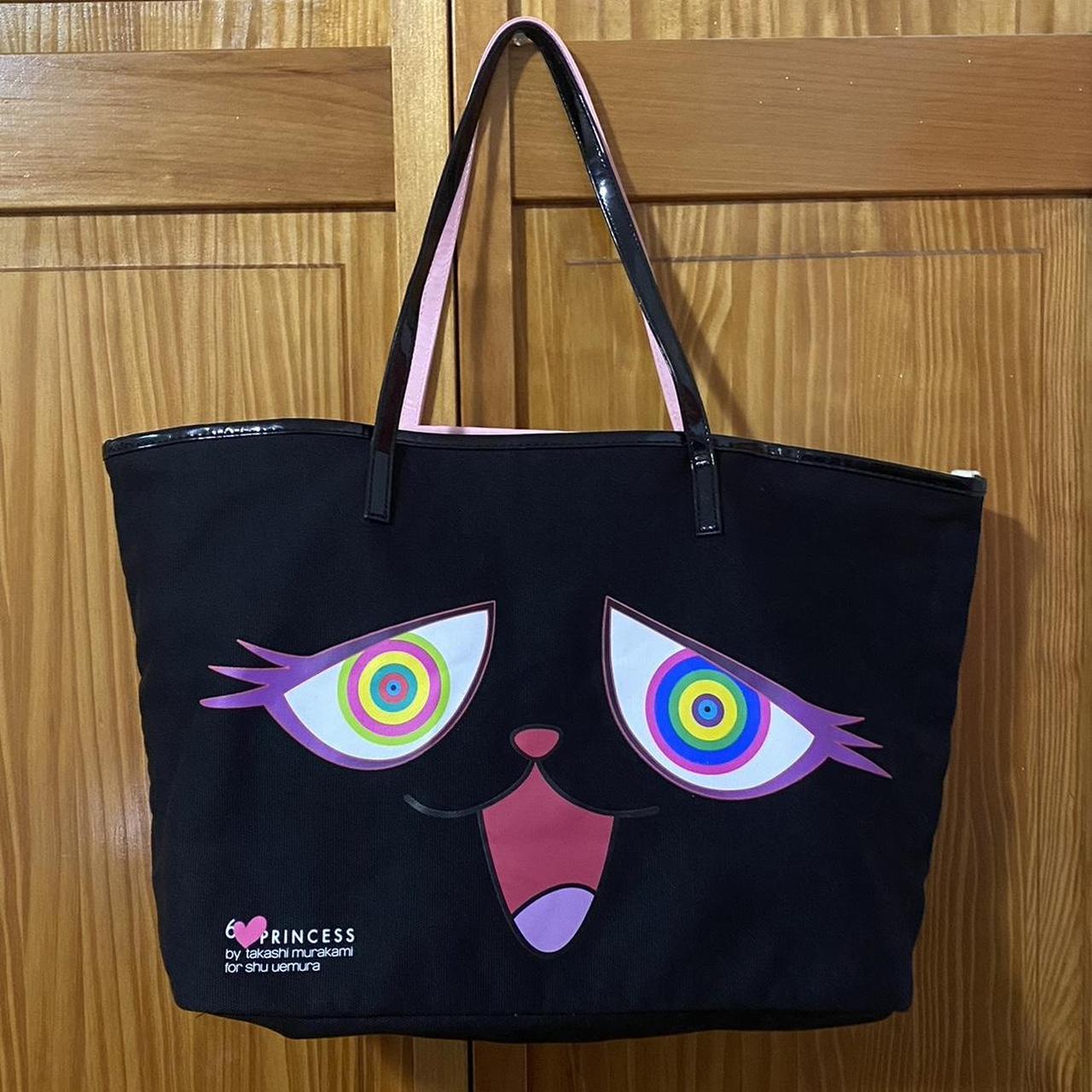 6 Heart Princess by Takashi Murakami for outlet Shu Uemura Collaboration Tote Bag.