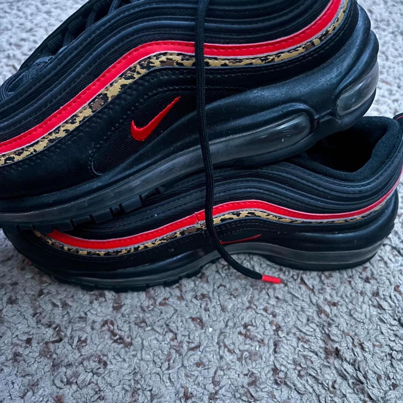 Air max 97 black red and cheetah hotsell