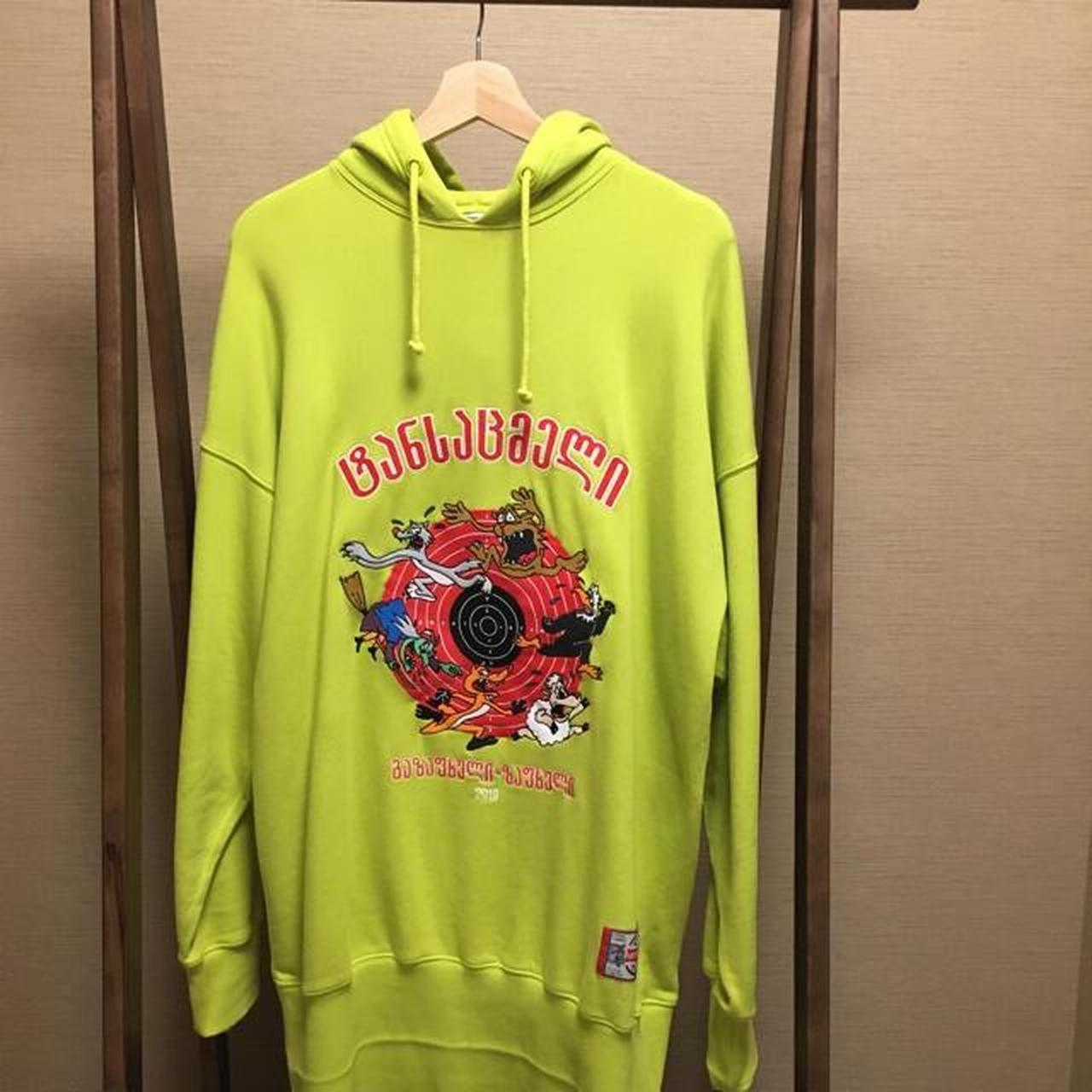 VETEMENTS Cartoon Hoodie size xs