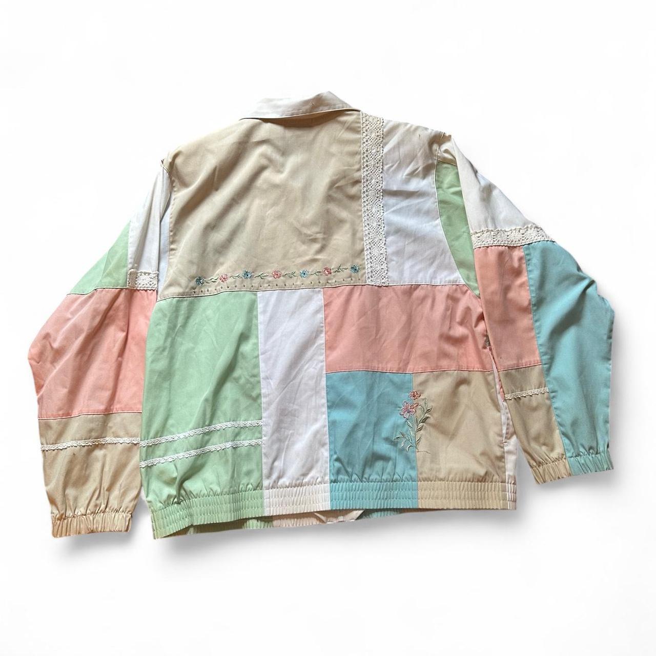 Women's Jacket - Multi - L – Embroidered patchwor… - image 3