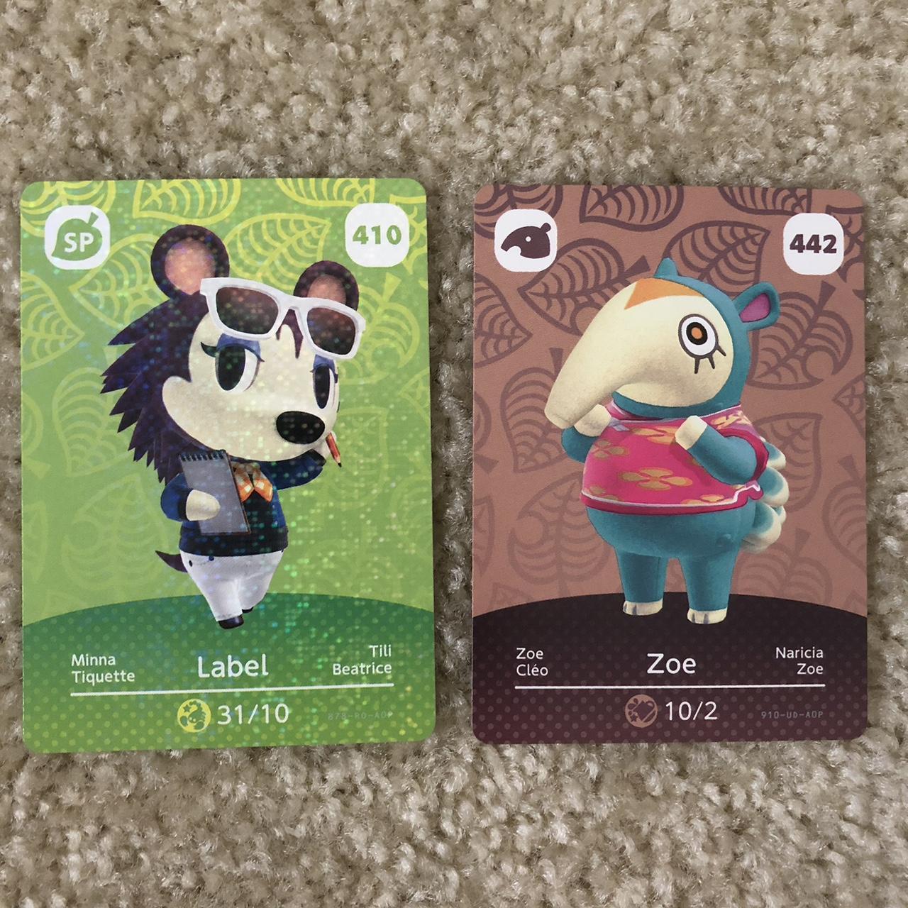 Animal crossing new horizons amiibo cards - Depop