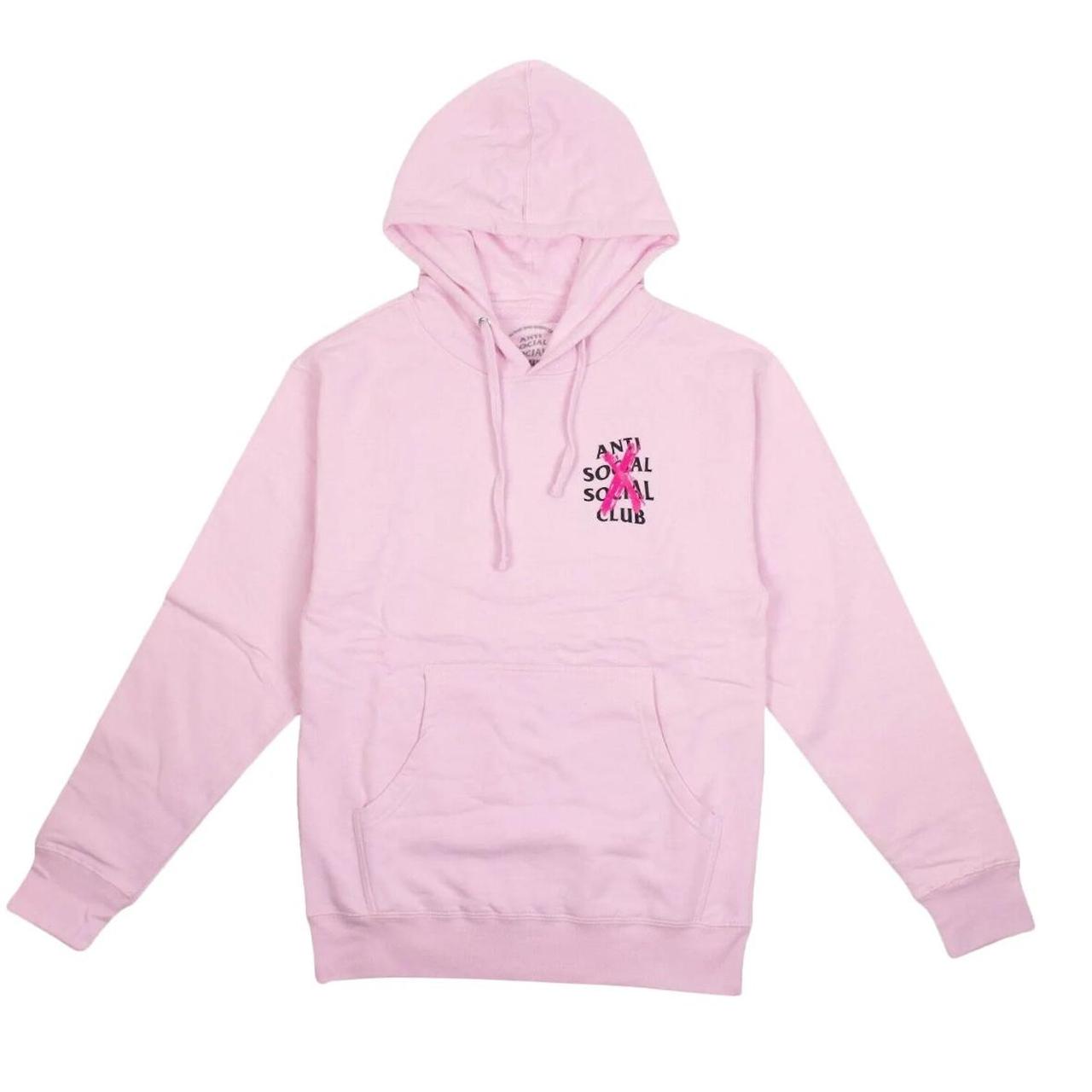 Pink hoodie anti social social club online