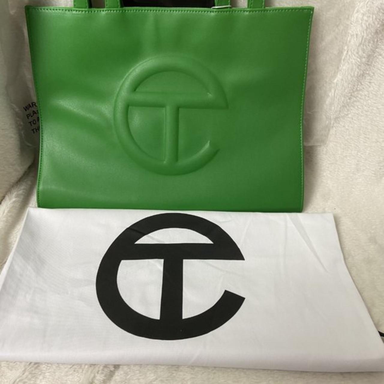 2024 Telfar Medium Greenscreen shopping bag.