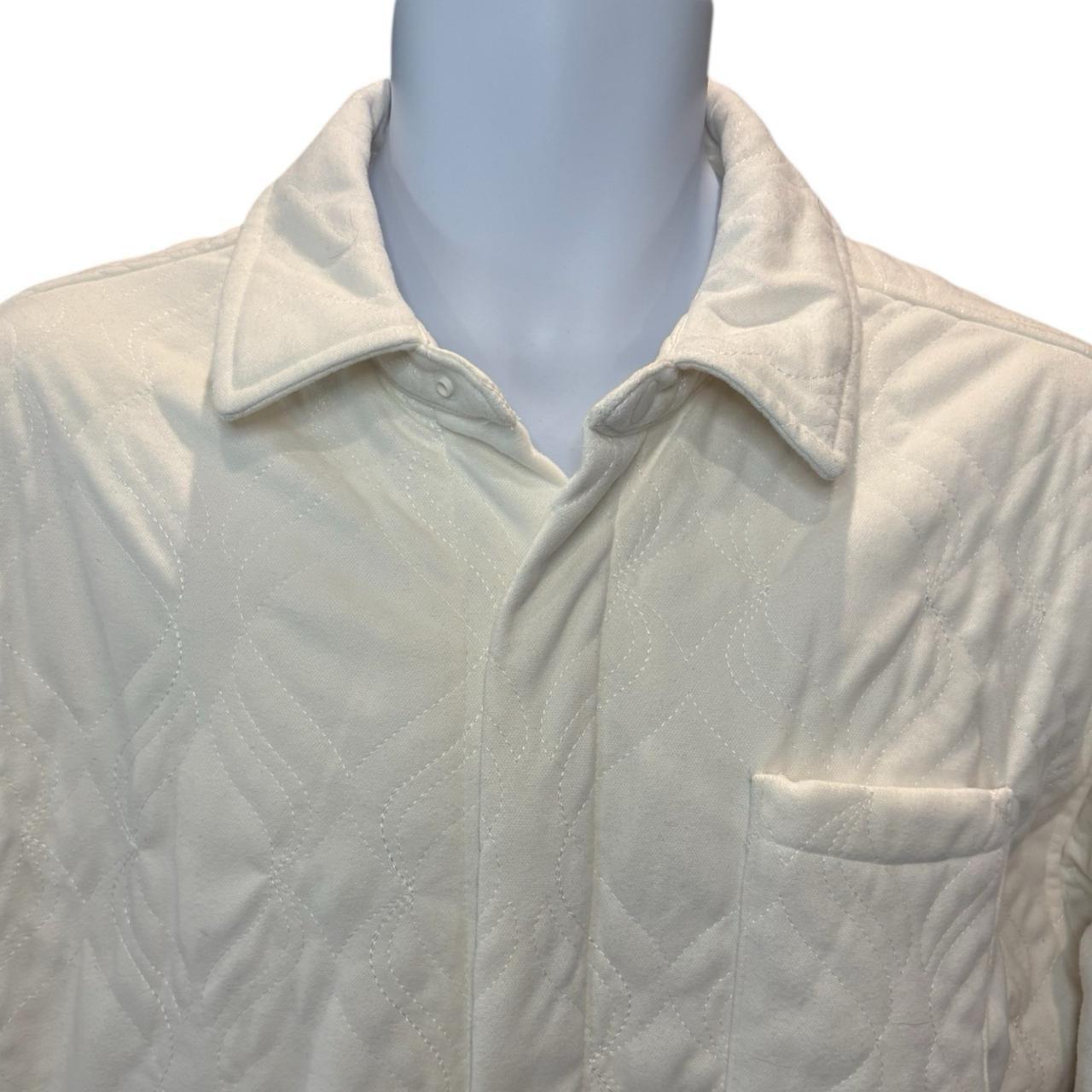 Fabletics Men's Lightweight Jacket - White/Cream … - image 2