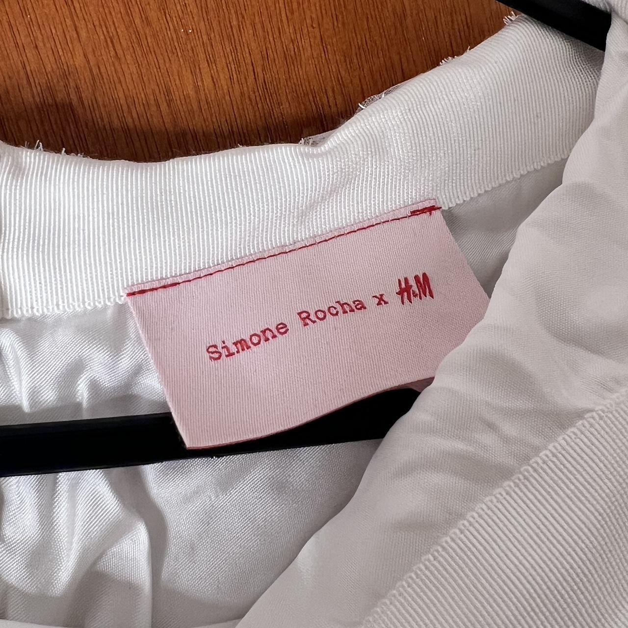 Simone Rocha x  ティンセル刺繍パフ スカート H&M x Simone Rocha Tinsel-embroidered puff | Depop