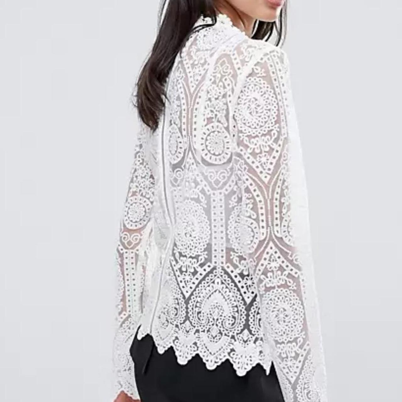 Lipsy lace tops best sale