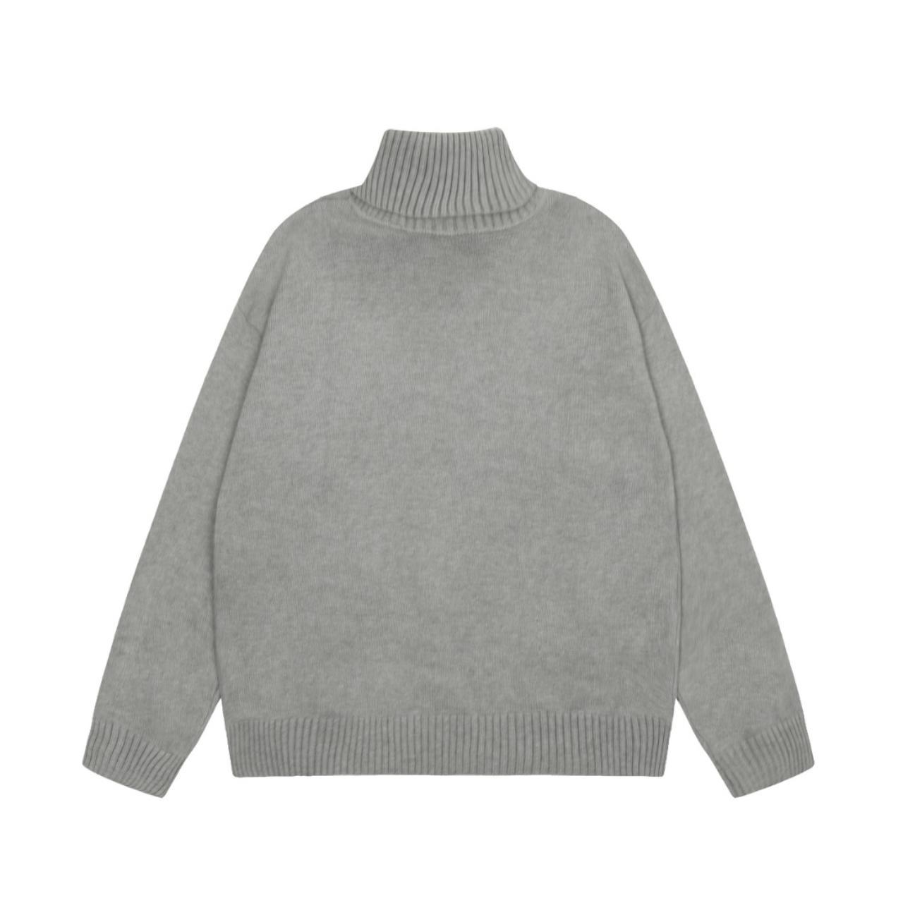 AMI Paris grey sweater unisex jumper | Depop AMI Paris grey sweater unisex jumper | Depop
