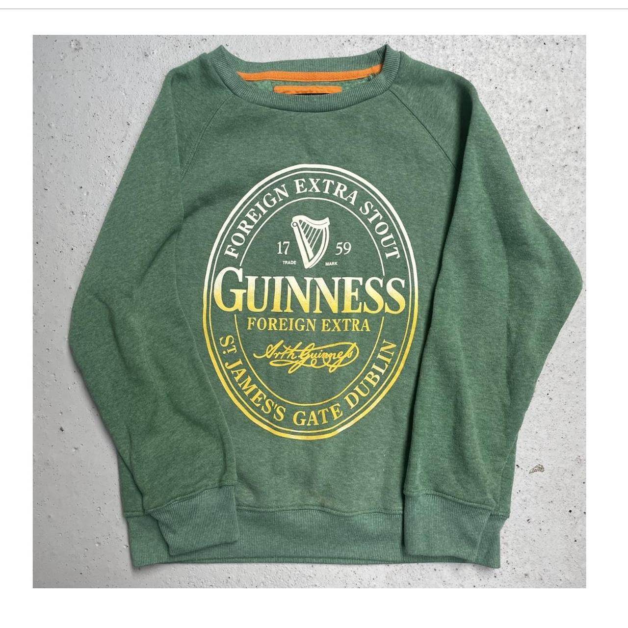 Guinness G5168 Sweatshirt Capuche, Noir, Blanc, Rouge, Bleu, Vert, XL Homme