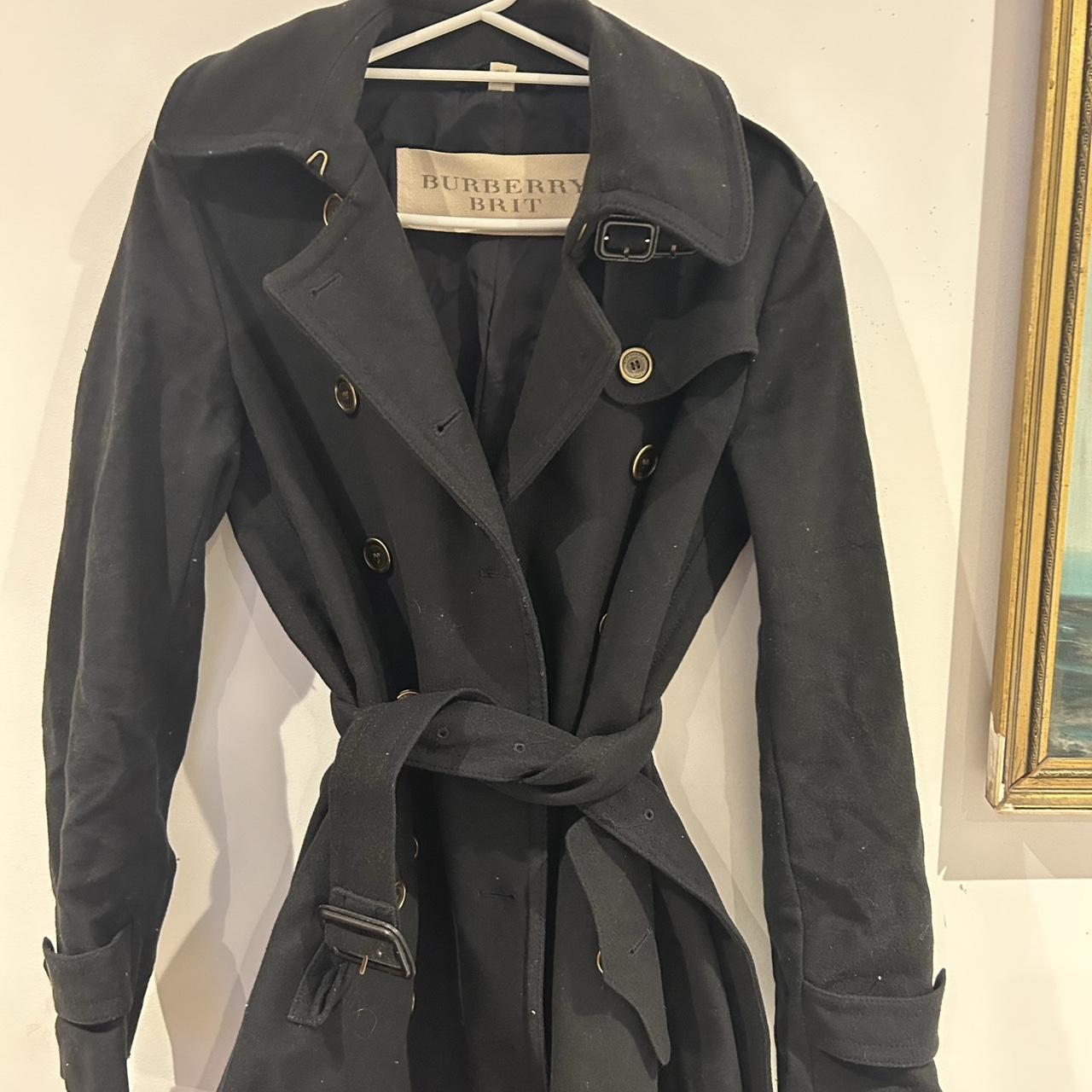 Burberry trench coat shops navy