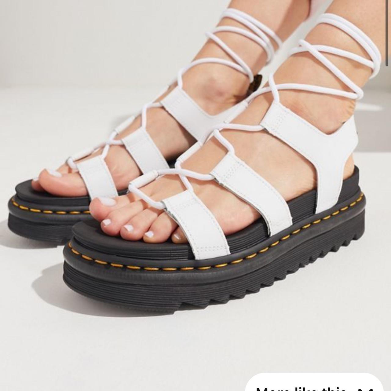 nartilla sandals white