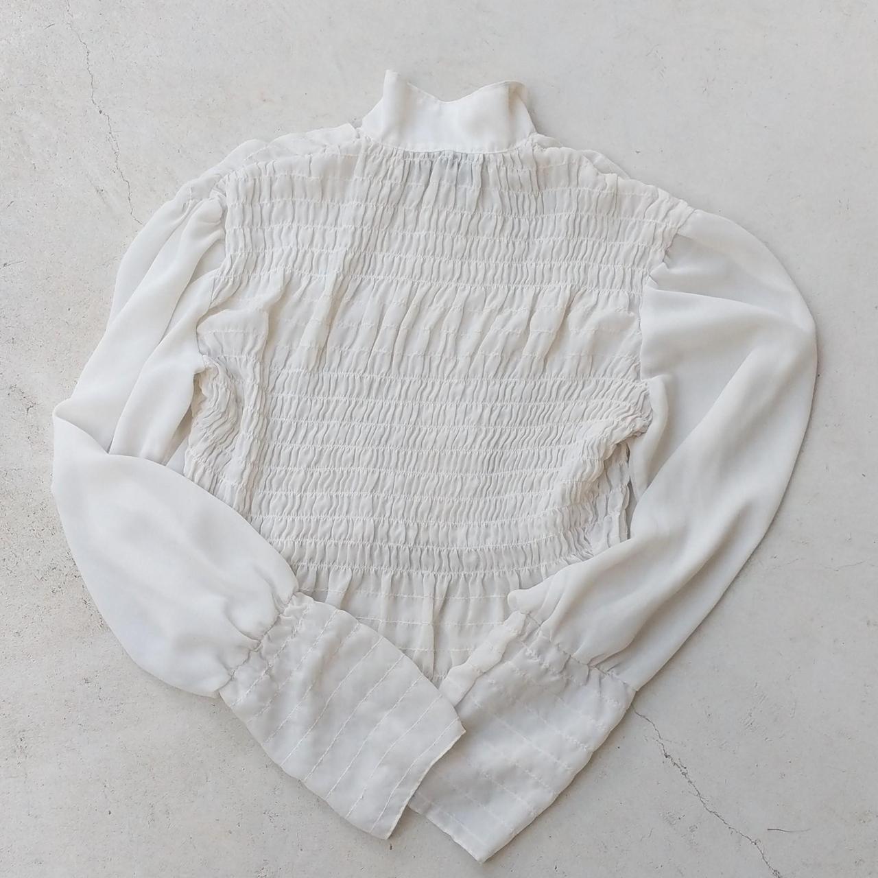 Source Unknown Women's Blouse - White/Cream - S –… - image 6