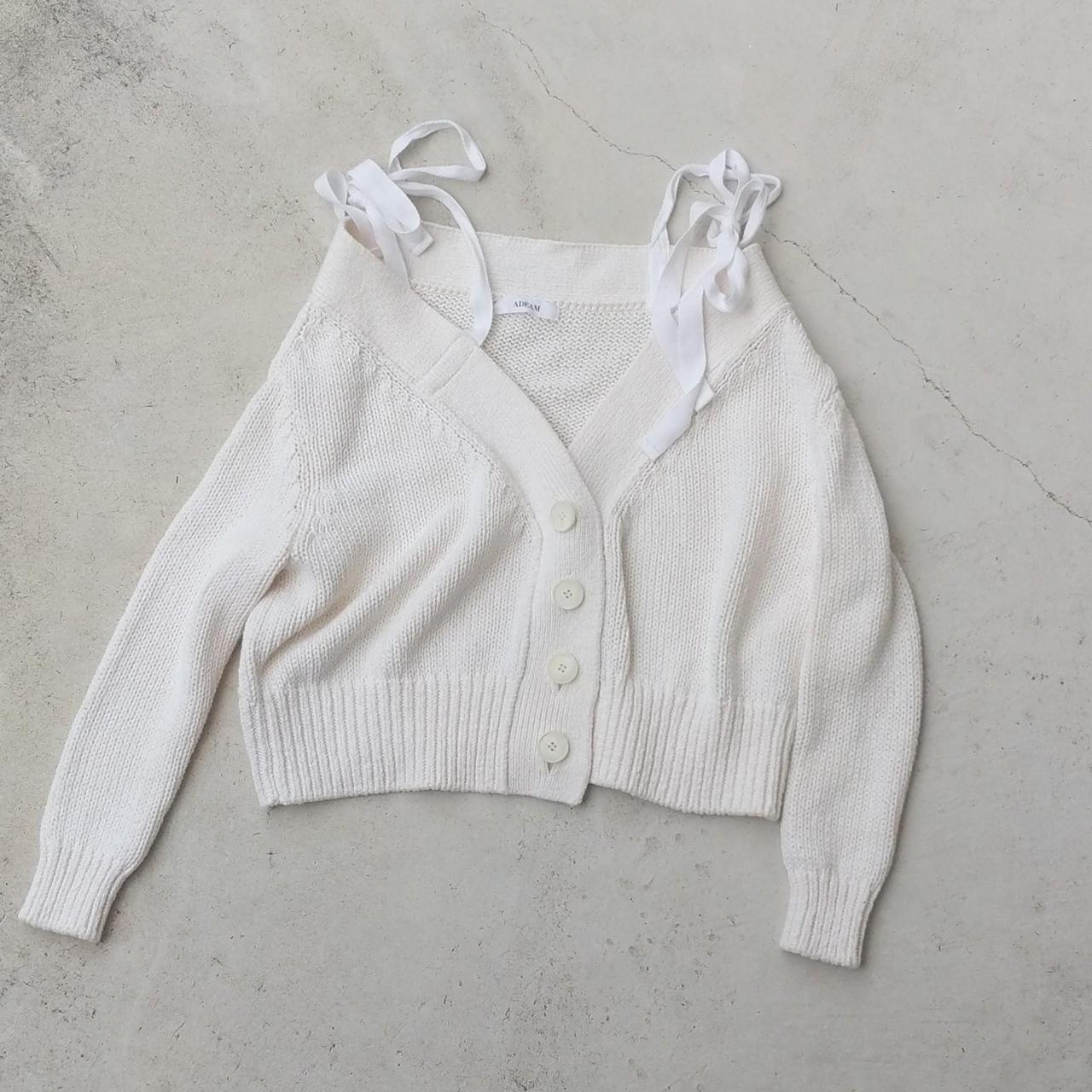 Source Unknown Women's Cardigan - Cream/White - S… - image 1