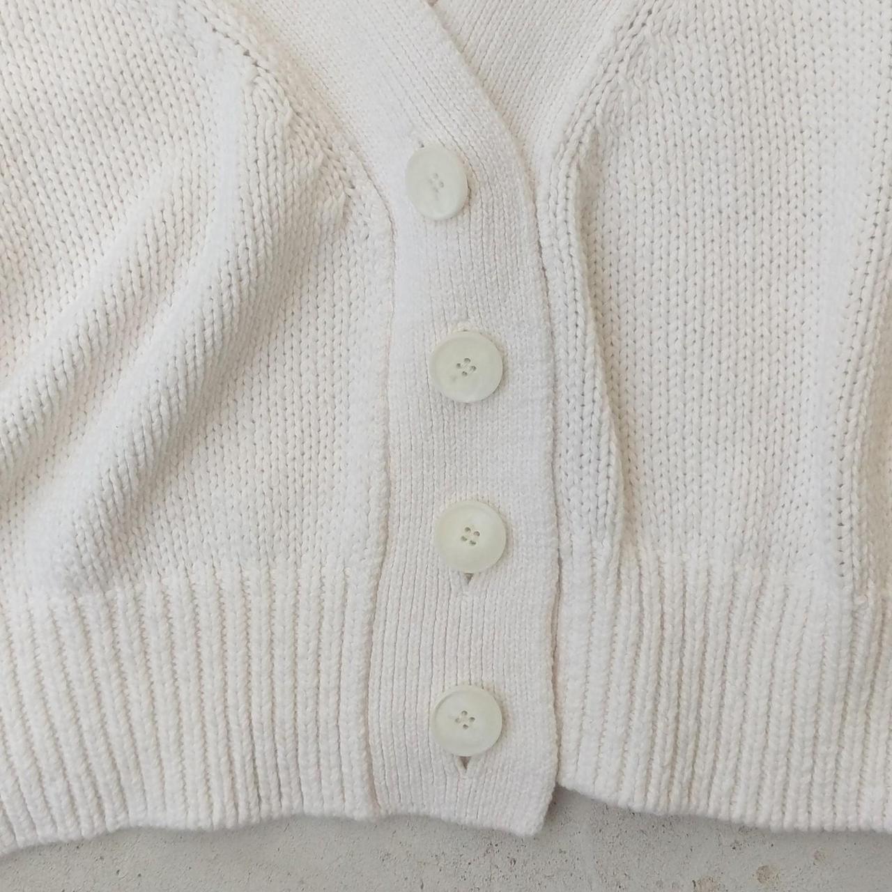 Source Unknown Women's Cardigan - Cream/White - S… - image 3