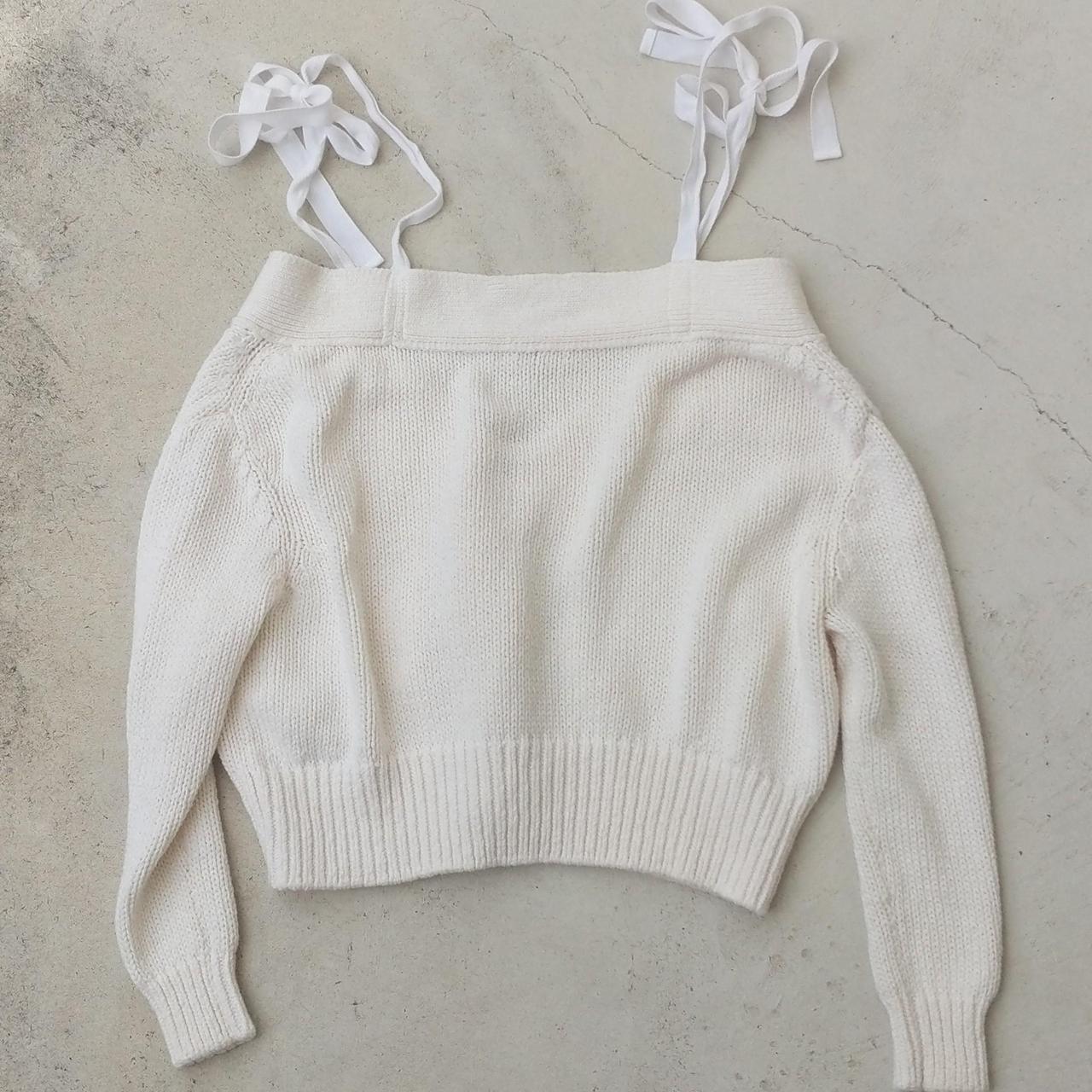 Source Unknown Women's Cardigan - Cream/White - S… - image 5