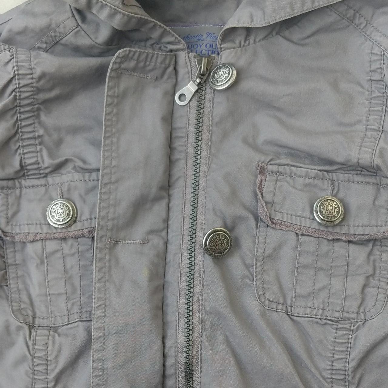 Source Unknown Women's Bomber Jacket - Grey/Brown… - image 6