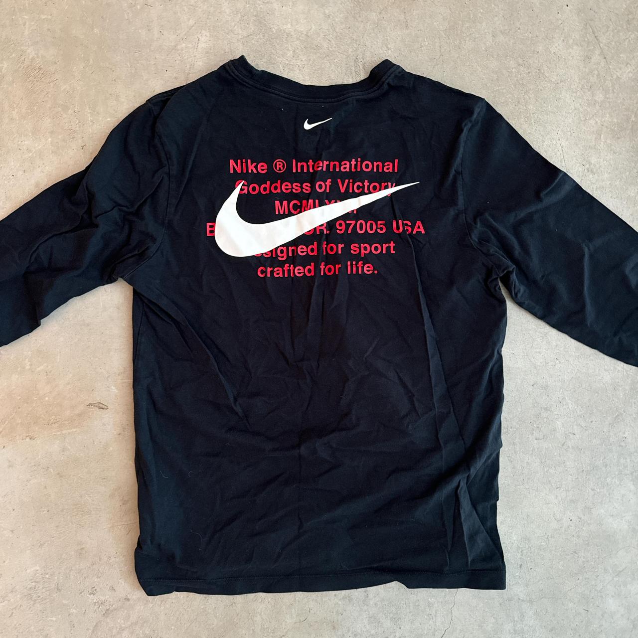 nike long sleeve double swoosh