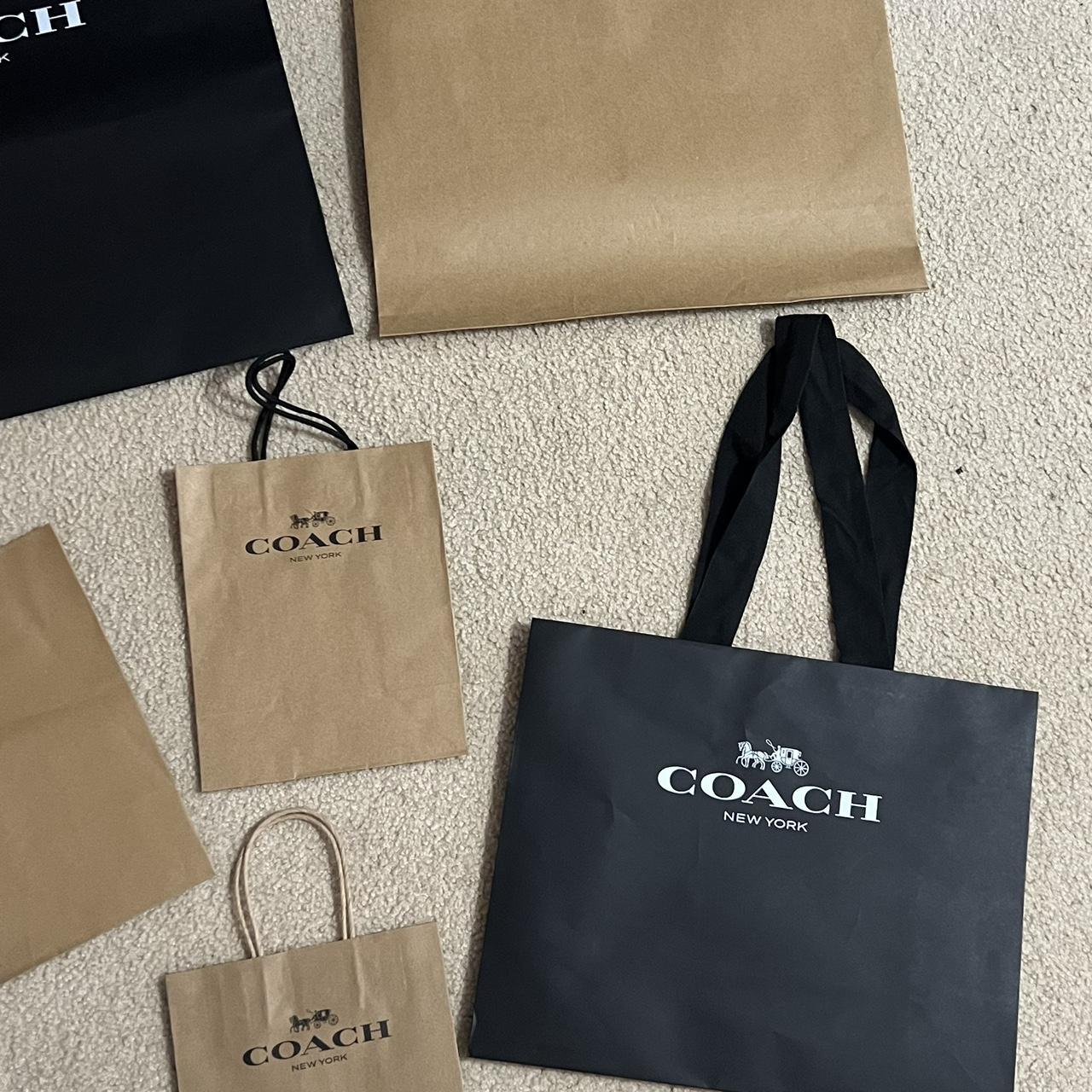 Coach paper bag online