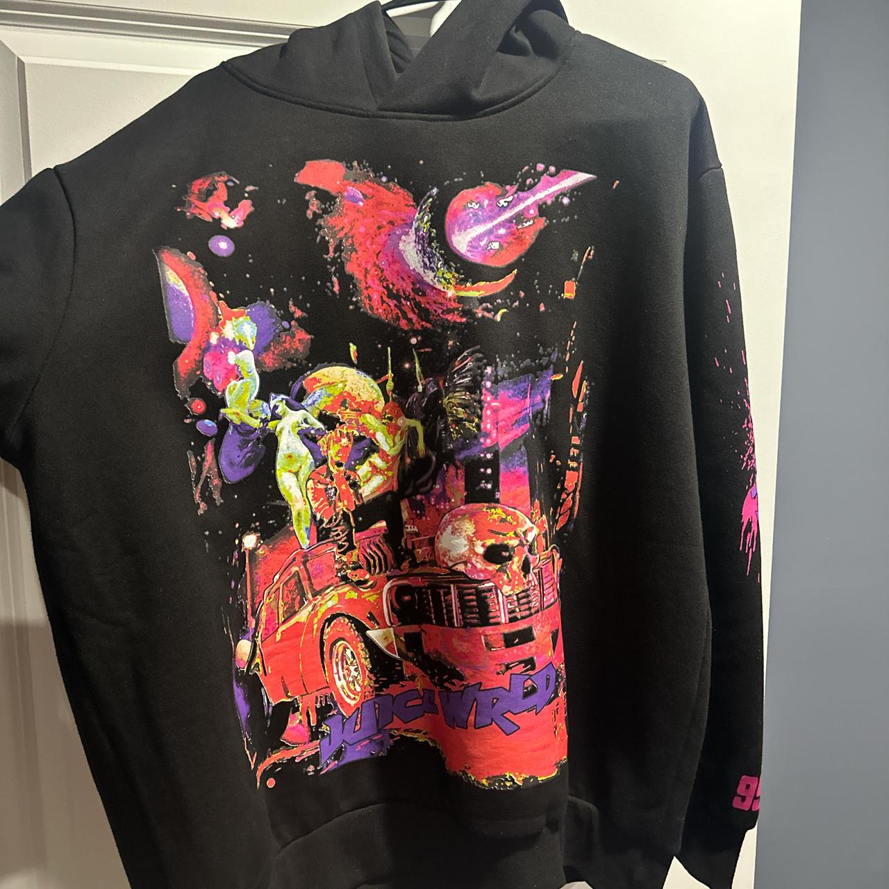 Juice Wrld x Vlone Galaxy Hoodie Depop
