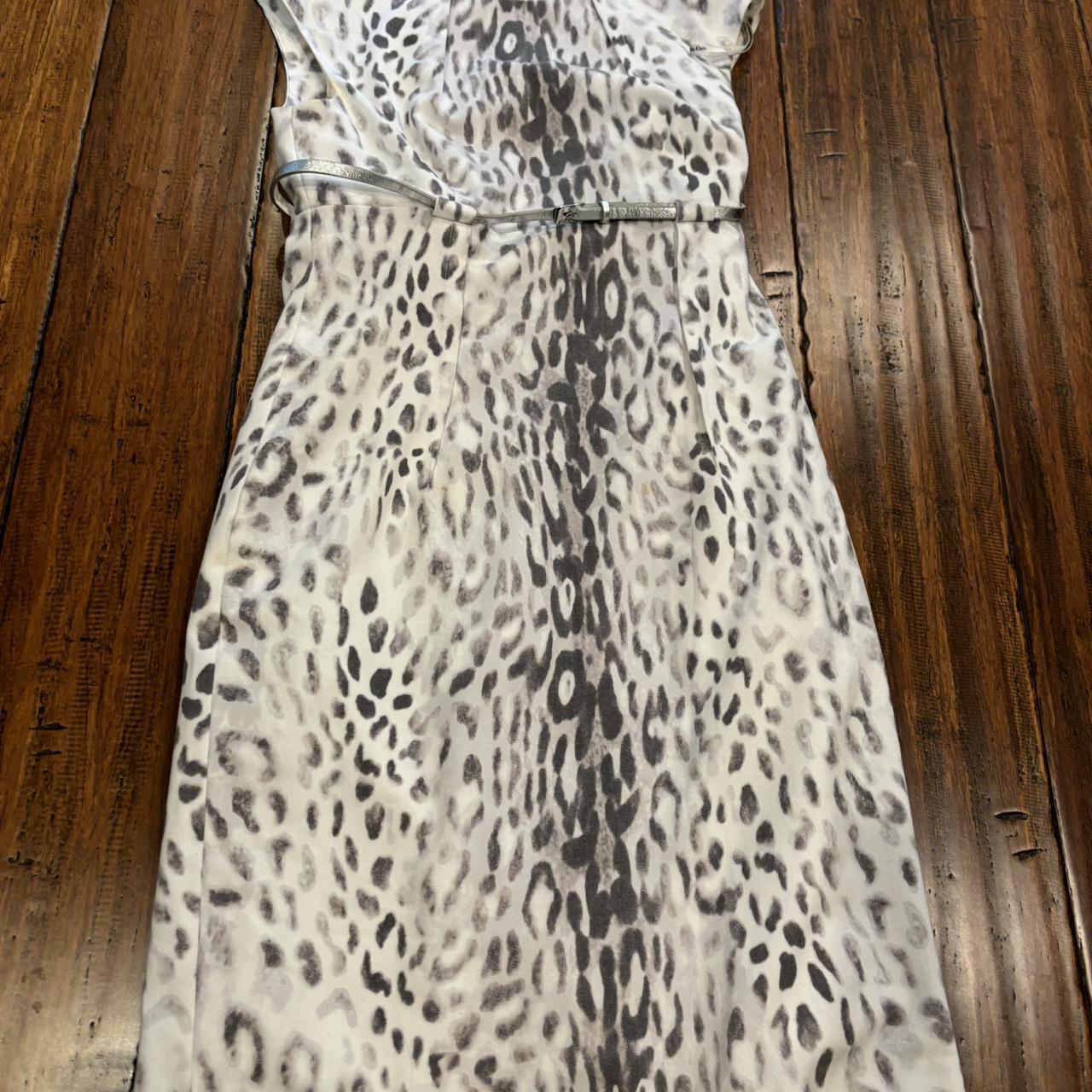 Calvin klein leopard print dress on sale