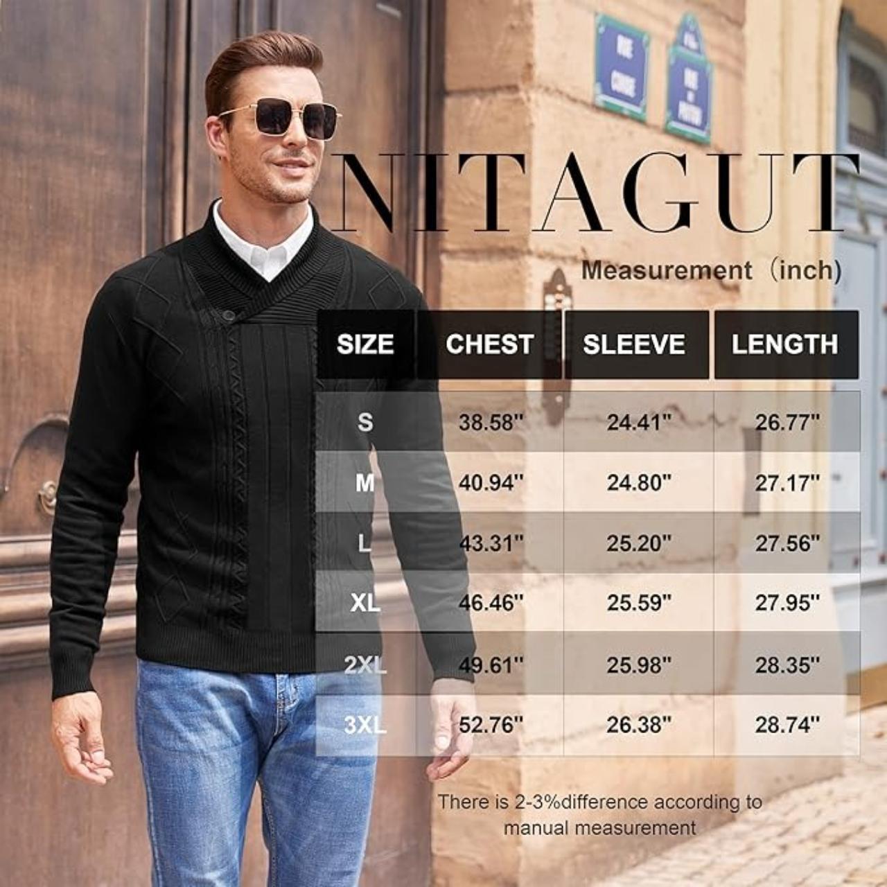 mens shawl collar pullover sweater