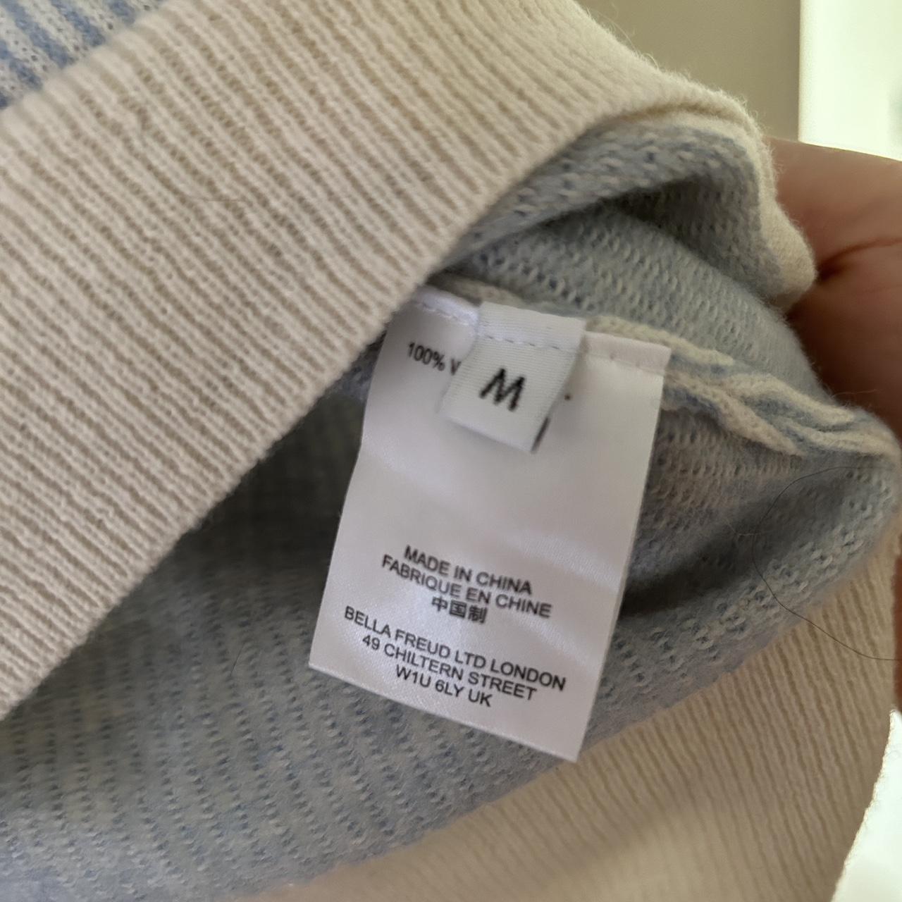 Bella Freud baby blue jumper, only tried