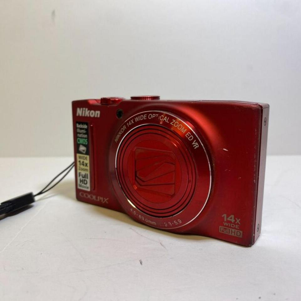 Nikon COOLPIX L26 16.1MP 5x Digital Camera - Red | Depop