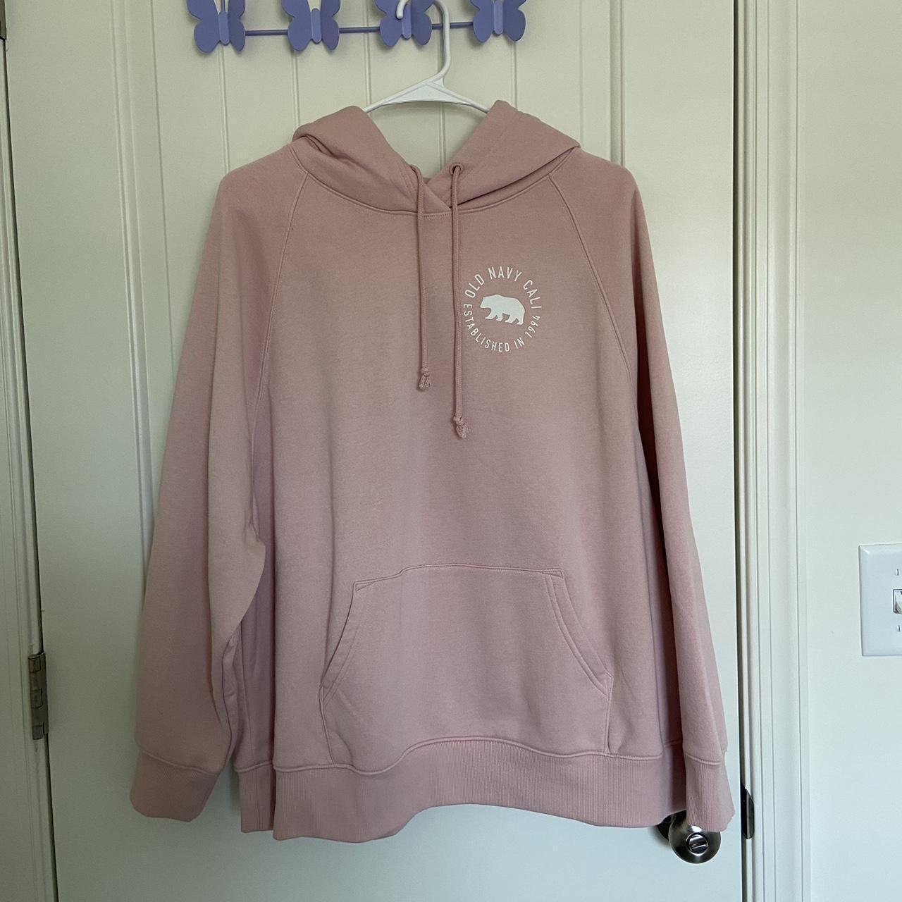 Old Navy Women's Hoodie - Pink/White - L – NWOT Women's Old Navy hoodie. Hoodie is …