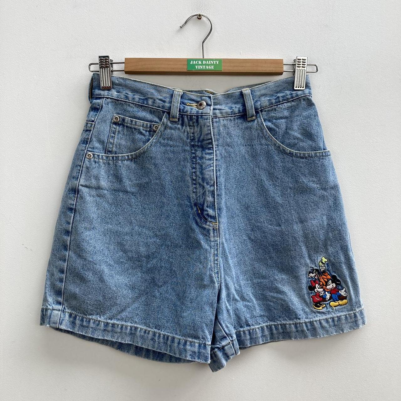 Womens disney denim fashion shorts