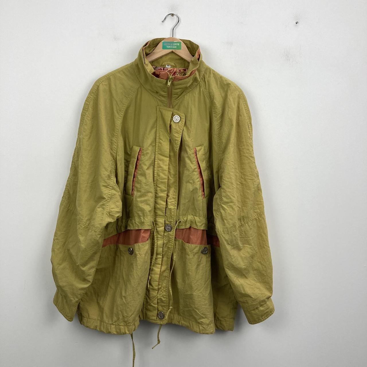 Vintage 90s mustard yellow coat/jacket No offers... - Depop