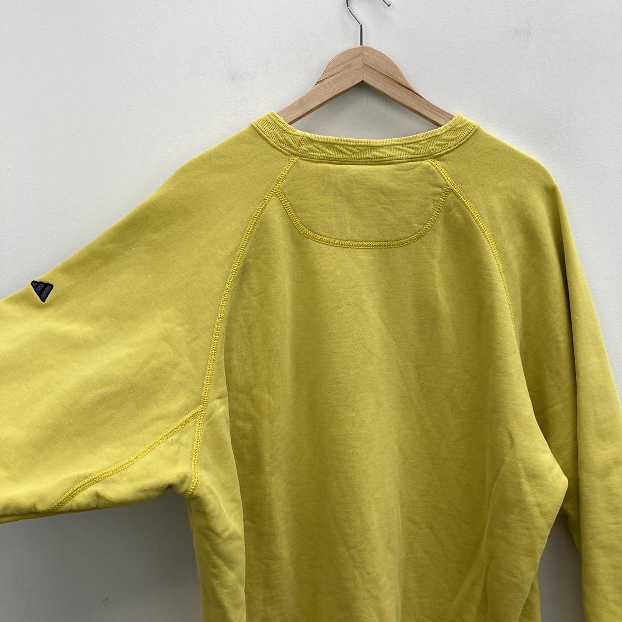 Vintage 90s yellow Adidas sweatshirt NO offers | Depop