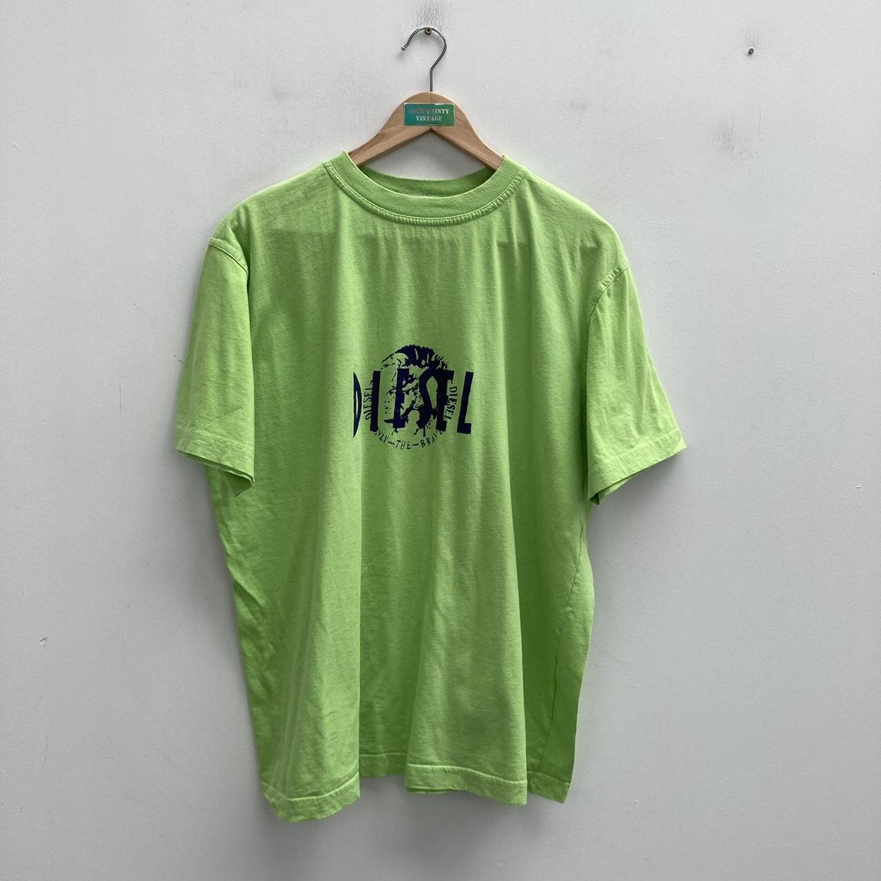 関税込【DIESEL】Just K5 short sleeve T-shirt★Green★ロゴ Diesel Diegos K40 short sleeve T-shirt Green | Dressinn