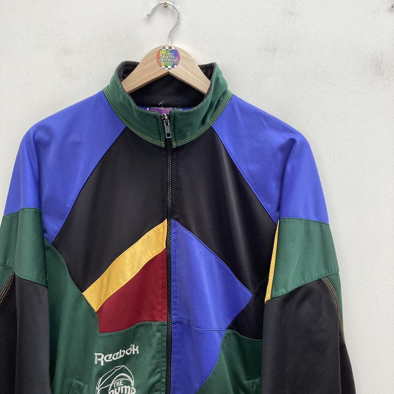 ジャケット・アウター 90s Reebok teck nylon zip-up hoodie Y2K Vintage Y2K black Reebok zip up hoodie NO offers | Depop
