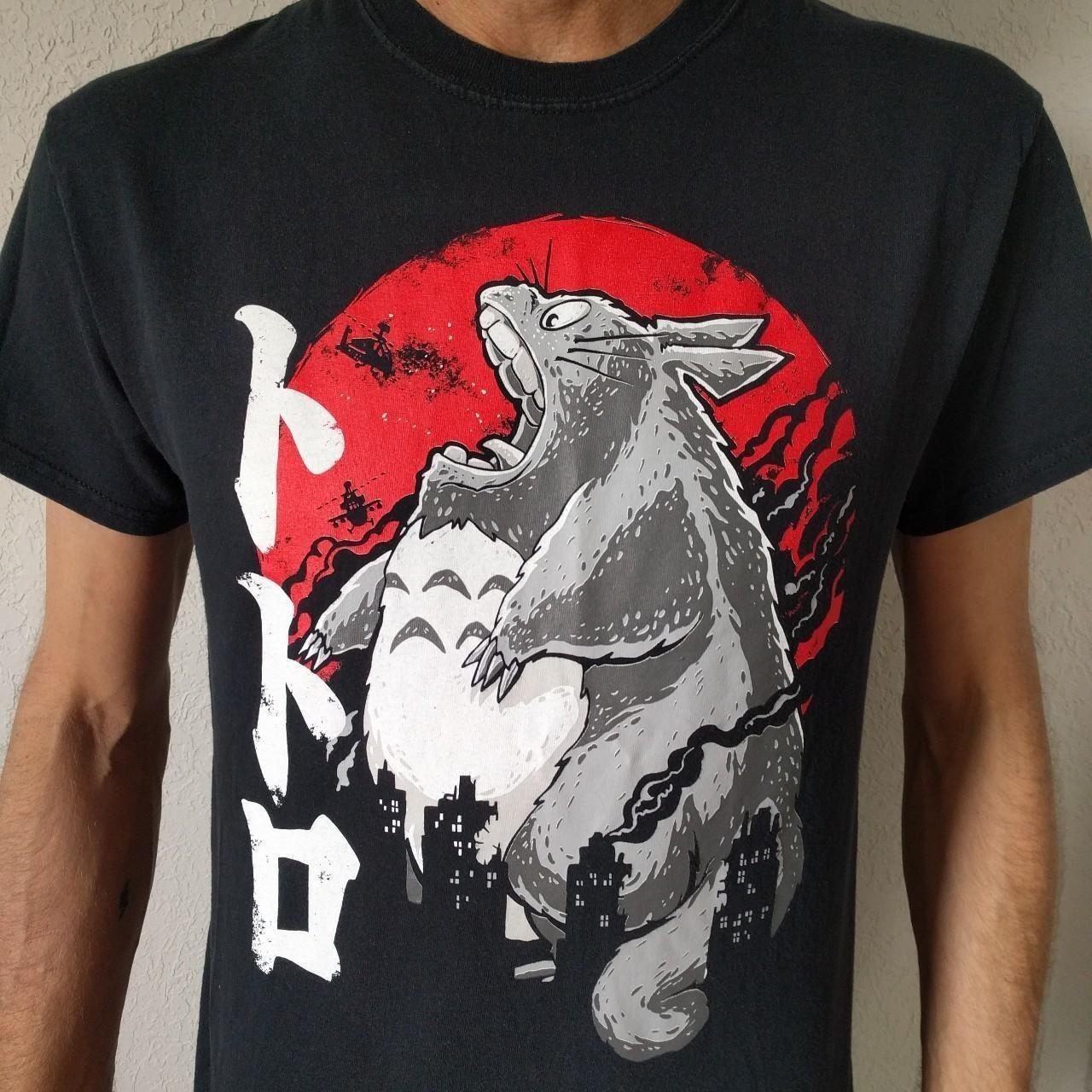 totoro godzilla shirt