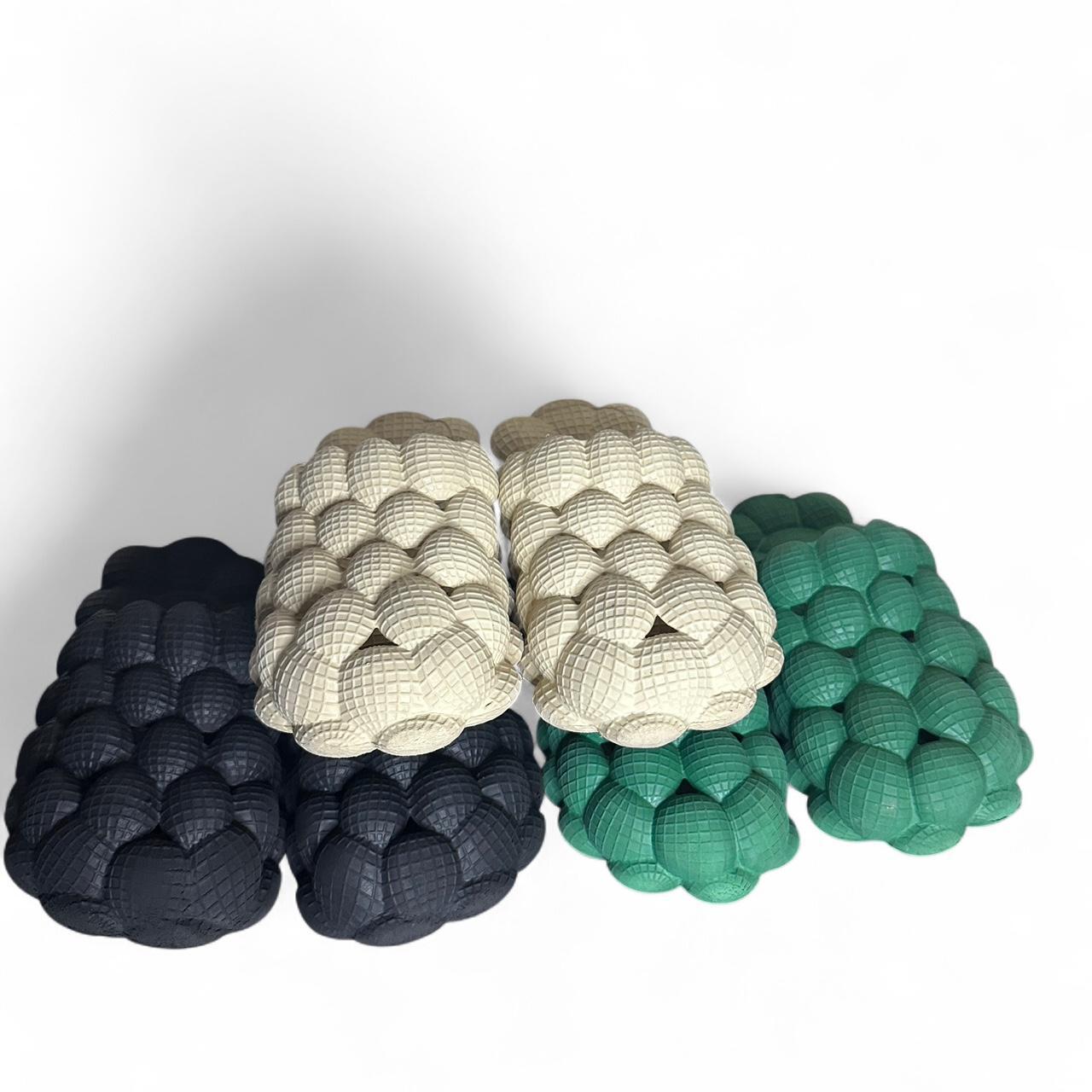 Women's Slides - Multi - US 8 – Bundle of 3 bubbl… - image 1