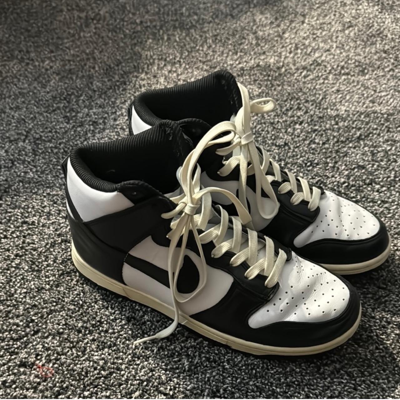 Nike Men's Sneakers - Black/White - US 8.5 – Worn a few