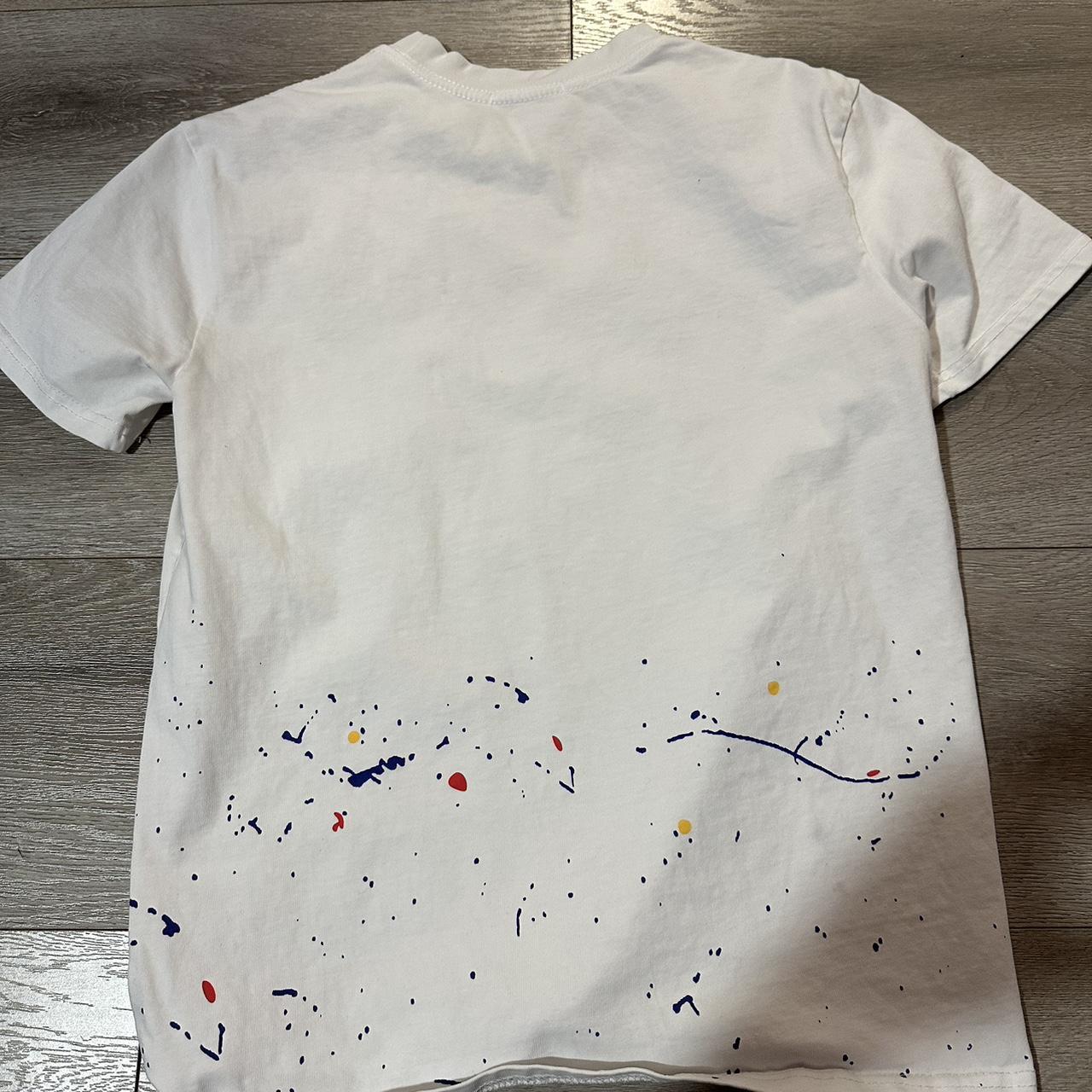 【BALENCIAGA】Vintage Paint Splatter Medium Fit T-Shirt Paint Splatter T Shirt – THE-ECHELON