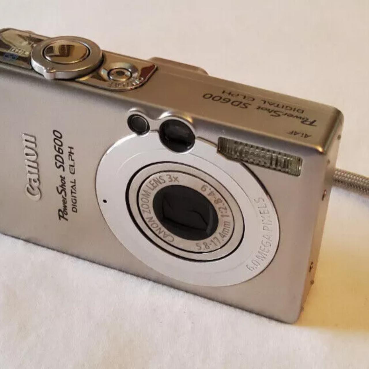 Canon PowerShot SD600 Digital ELPH Camera Silver Depop