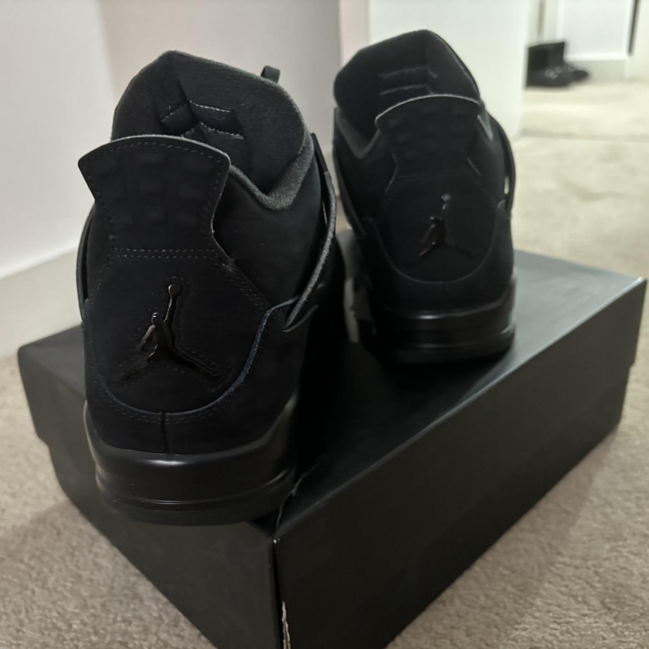 jordan 4 black cat back