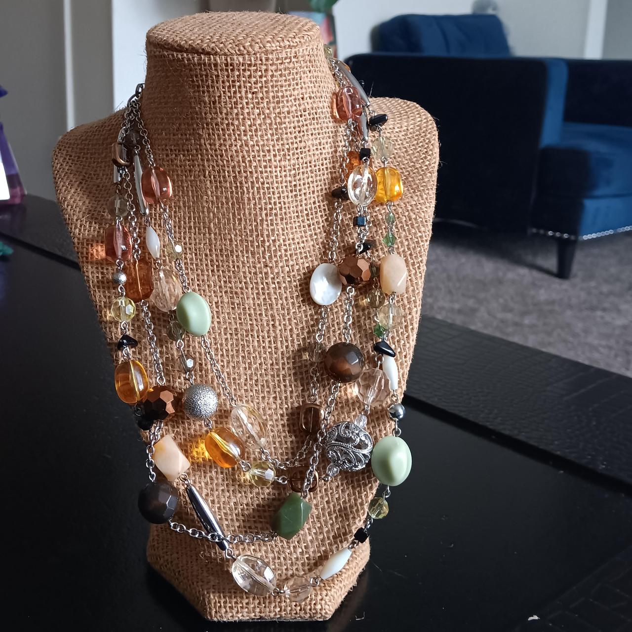 Depop Vintage Lia Sophia Necklaces Lia Sophia Necklace, #liasophia