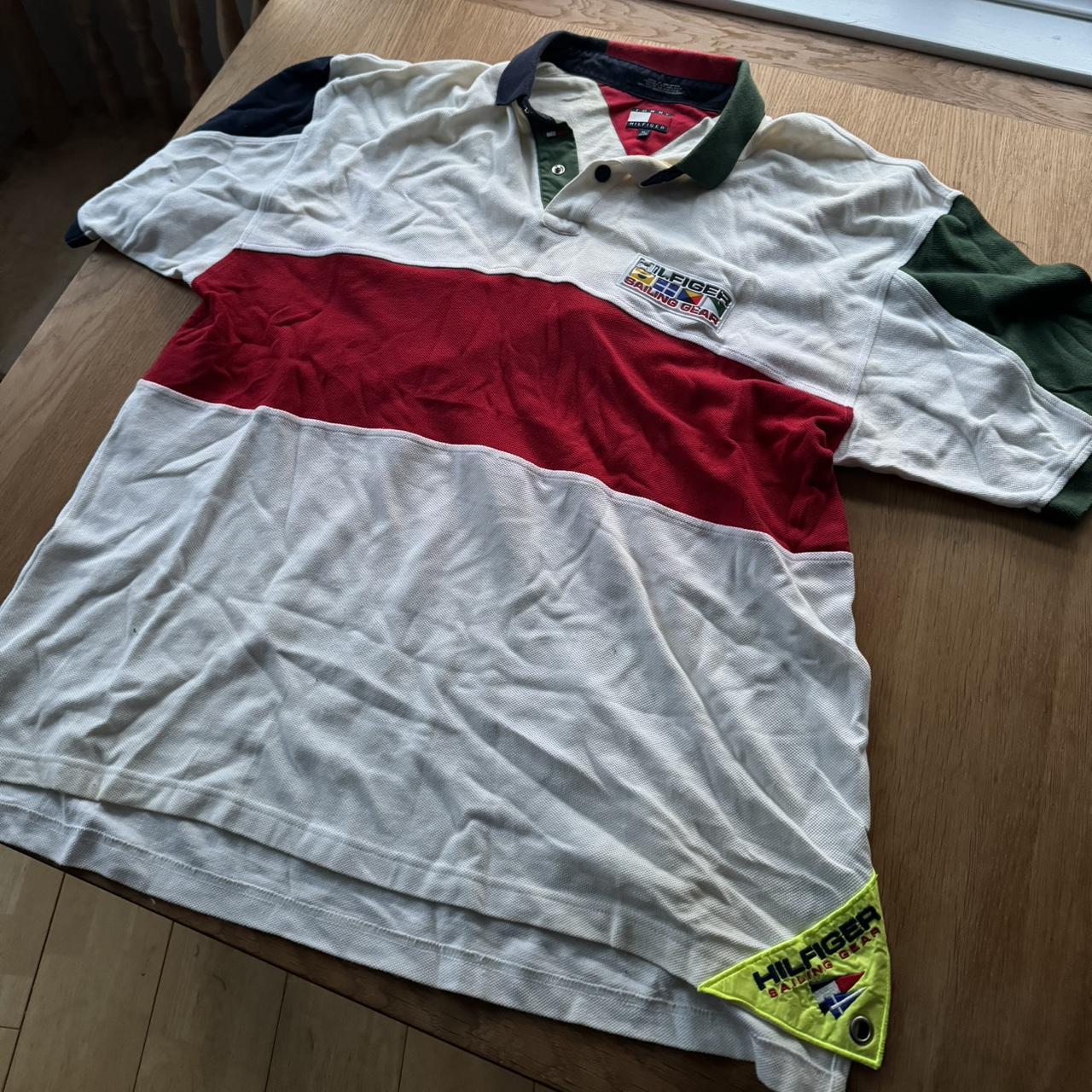 Vintage good Tommy Hilfiger Sailing Gear Polo Shirt