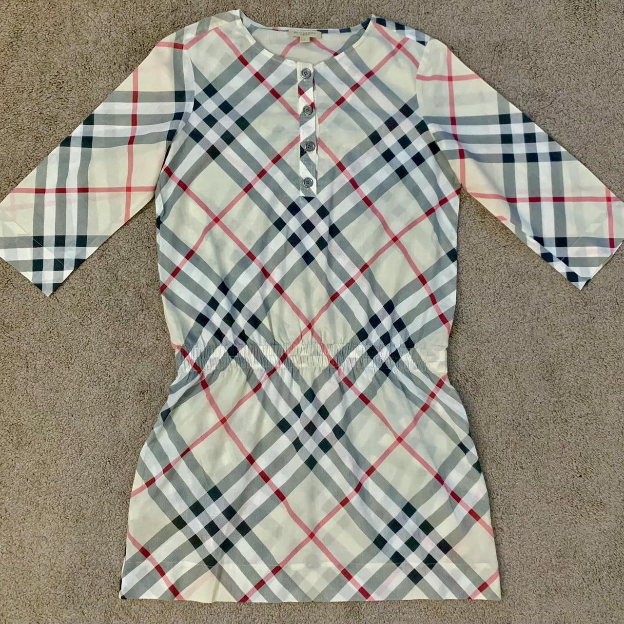 Authentic burberry hotsell dress