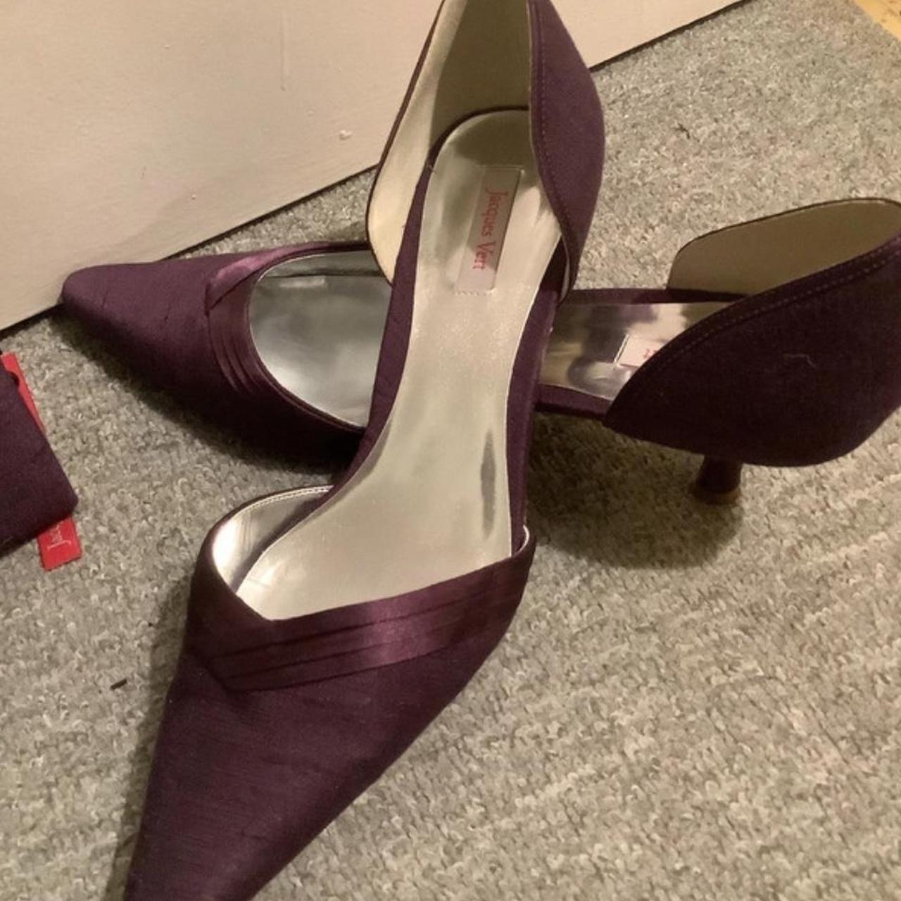 Jacques Vert purple shoes size and matching